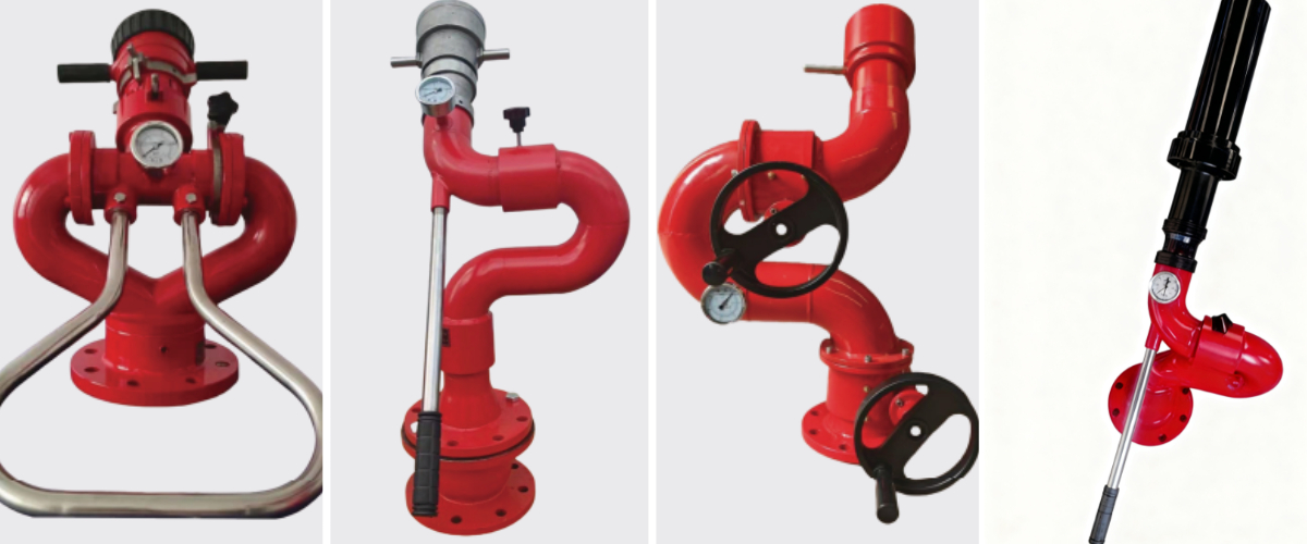 Pemadaman Kebakaran Monitor Tetap