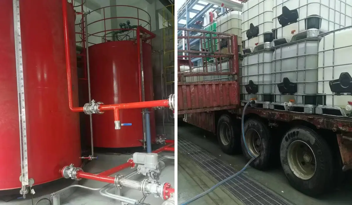 तेल क्षेत्र-विशिष्ट समाधान: डाकिंग सोंगयी कॉम्प्लेक्स स्टेशन अग्निशमन फोम भरने का सफल मामला