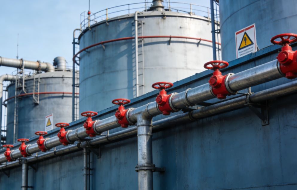 Système d'extinction automatique d'incendie industriel