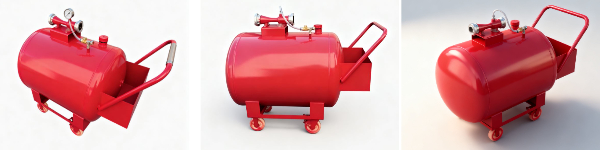 Tangki Buih Pemadam Kebakaran Mudah Alih