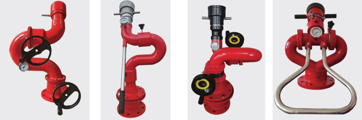 Monitorização fixa para combate a incêndios