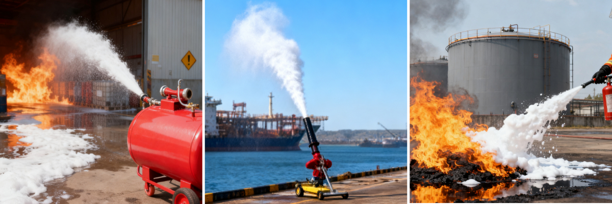 अल्कोहल प्रतिरोधी फोम सांद्र