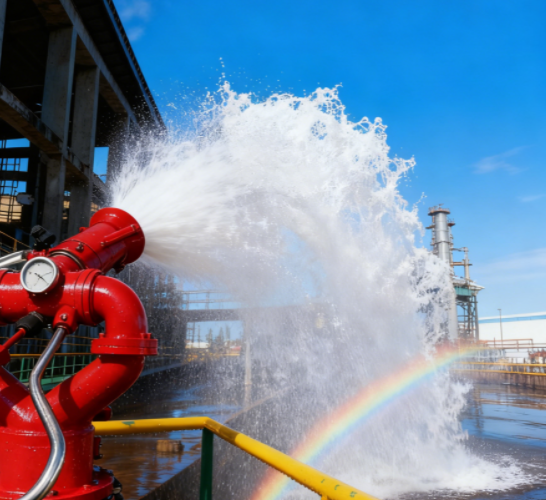 Pemantau Air Kebakaran Tetap