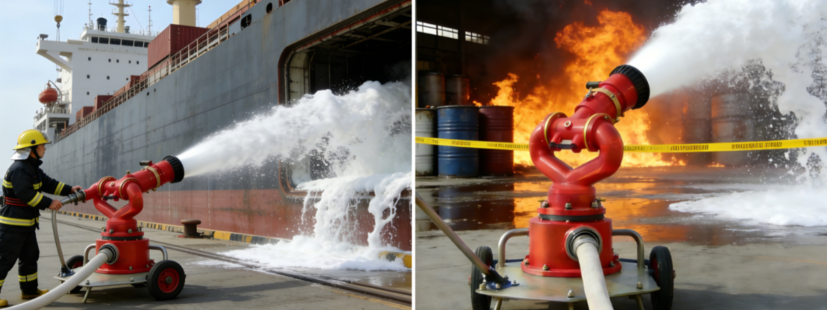 جهاز إطفاء حريق متنقل يعمل برغوة المياه جهاز إطفاء حريق متنقل يعمل برغوة المياه