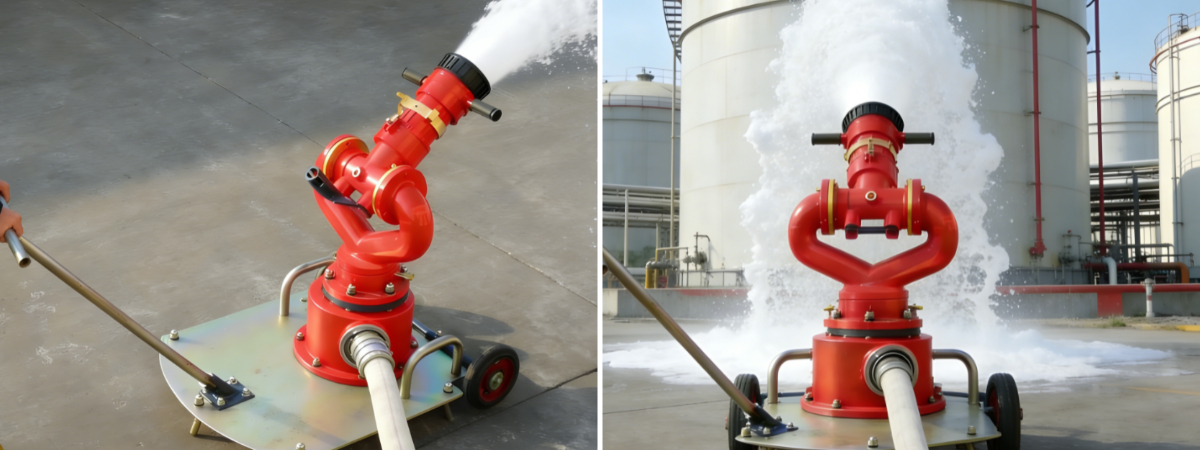 جهاز إطفاء حريق متنقل يعمل برغوة المياه جهاز إطفاء حريق متنقل يعمل برغوة المياه