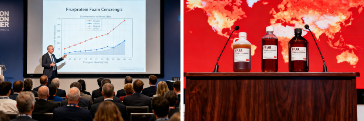 Dari London ke Riyadh: Sidang Kemuncak 2025 Mengesahkan Keberkesanan Pekat Fluoroprotein Foam Dari London ke Riyadh: Sidang Kemuncak 2025 Mengesahkan Keberkesanan Pekat Fluoroprotein Foam