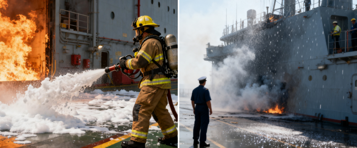 Espuma contra incendios con fluoroptoteína