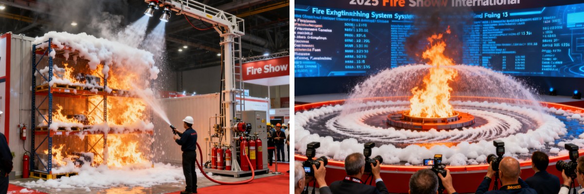 Demo Langsung Sistem Pemadam Kebakaran: Buih Pemadam Kebakaran Mencuri Pertunjukan di Pameran Kebakaran 2025 Demo Langsung Sistem Pemadam Kebakaran: Buih Pemadam Kebakaran Mencuri Pertunjukan di Pameran Kebakaran 2025