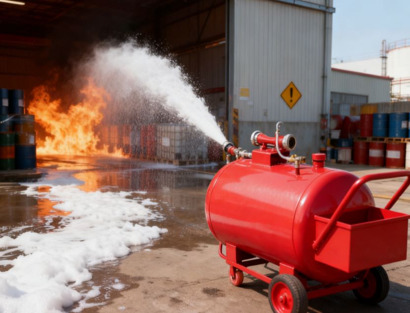 फोम ट्रॉली 100 लीटर