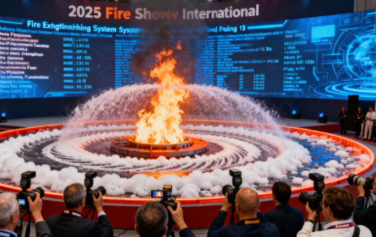 Fire Extinguishing System Live Demo: Fire Fighting Foam Steals the Show at 2025 Fire Show