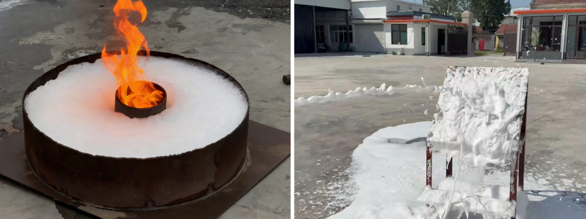 Concentrado de espuma de formação rápida