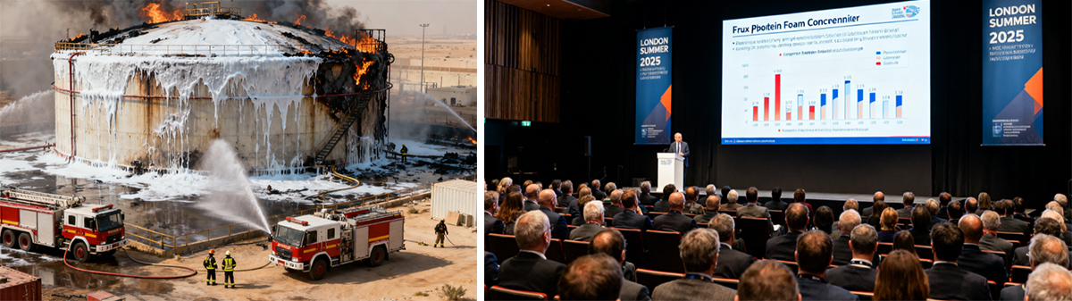 Dari London ke Riyadh: Sidang Kemuncak 2025 Mengesahkan Keberkesanan Pekat Fluoroprotein Foam Dari London ke Riyadh: Sidang Kemuncak 2025 Mengesahkan Keberkesanan Pekat Fluoroprotein Foam