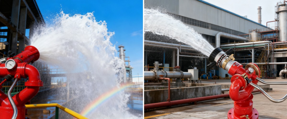 Pemadaman Kebakaran Monitor Tetap