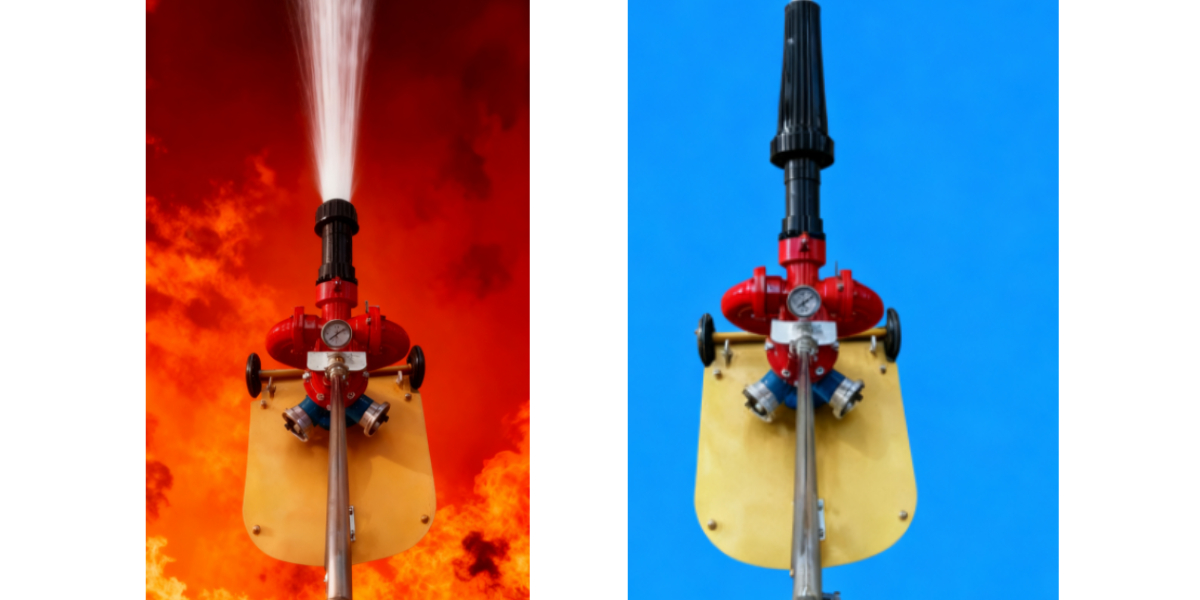 अग्नि जल फोम मॉनिटर