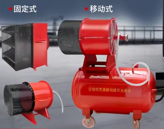 Генератор пены для пожаротушения