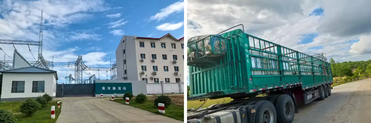 Utilisation à basse température sans souci : exemple de remplissage de mousse réussi avec la station de conversion Heihe