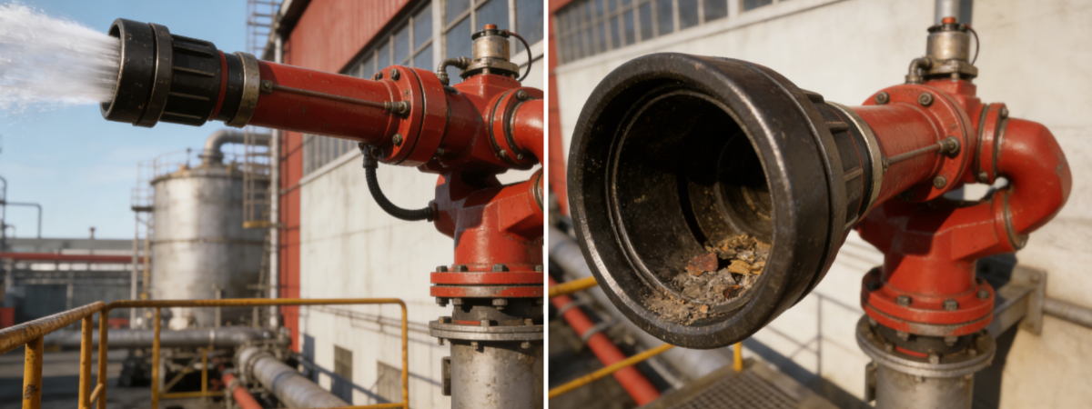 Penuaan Pemantau Kebakaran