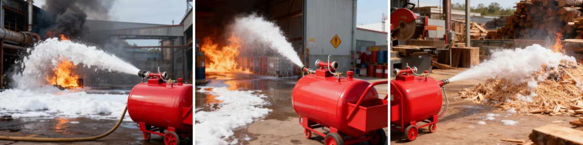 Troli Buih Mudah Alih Troli Buih Mudah Alih
