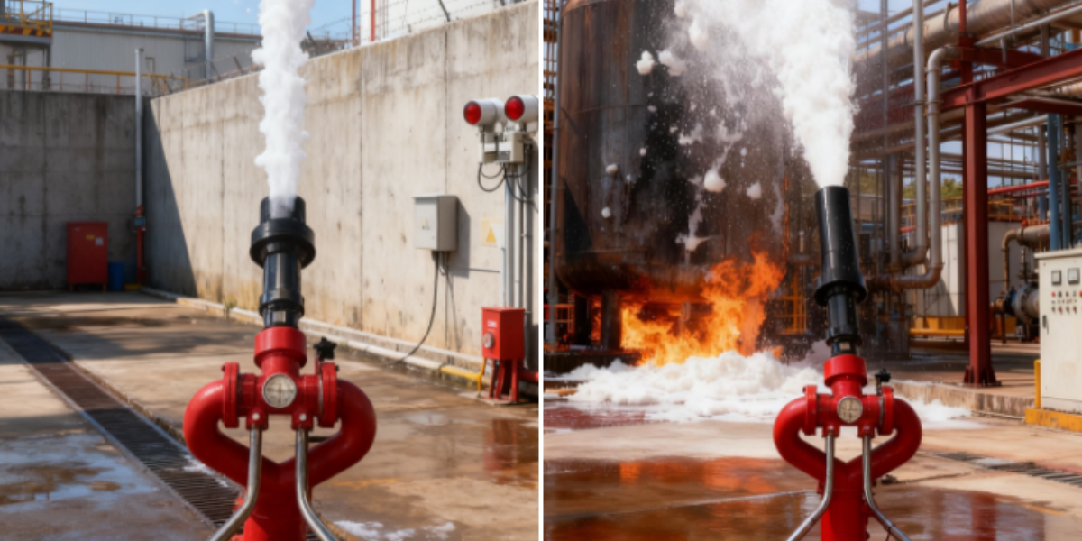 Pemantau Buih Pemadam Kebakaran