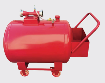 Полустационарное пенное огнетушащее устройство