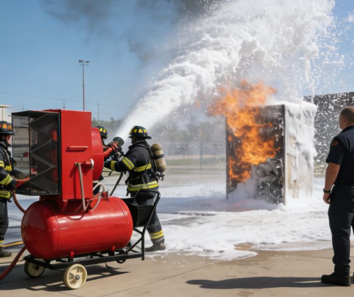 고팽창 공기거품 발생기 고팽창 공기거품 발생기