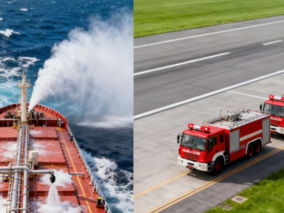 رغوة إطفاء الحرائق فلوروبوتيين